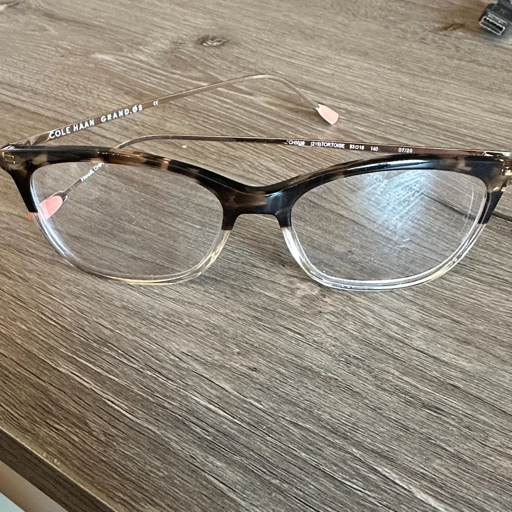 Cole Haan CH5039 Eyeglasses 651 Blush Tortoise 53mm